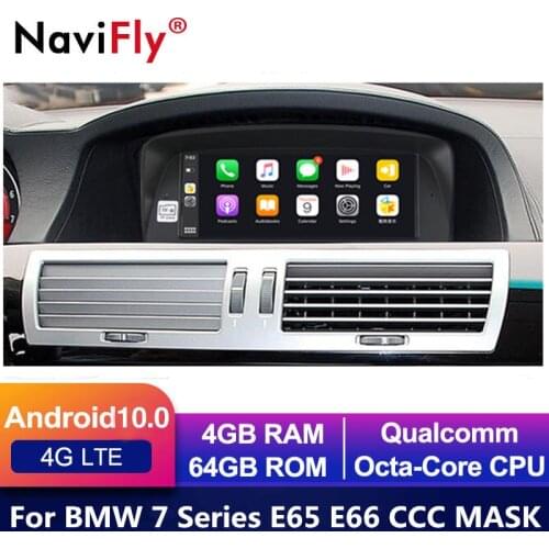 Android 10 Car dvd Radio Multimedia Player GPS Navigation For BMW 7 Series E65 E66 2001 2002 2003 2004 2005 2006 - 2008 CCC MASK
