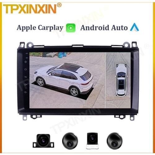 For Benz B-Class B Class T245 2005 - 2011 Auto Car Radio Multimedia Video Player Carplay Head Unit GPS Navigation 360 Camera