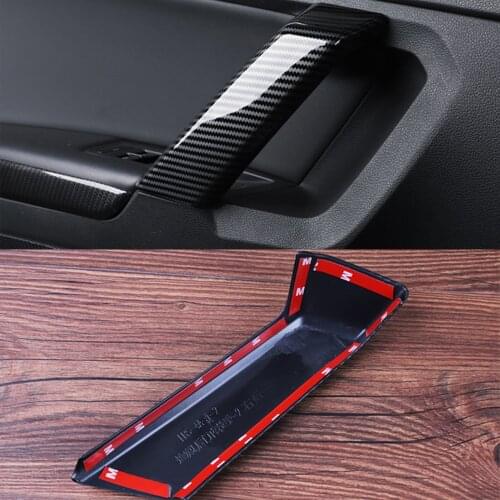 For VW Volkswagen Tiguan 2010-2021 Interior Handle Holder Frame Cover Trim Sticker Auto Accessories