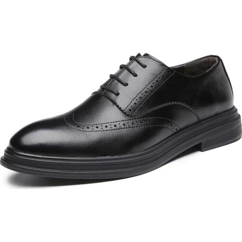 2021 new men dress shoes high quality leather formal shoes men big size 38-48 oxford shoes for men fashion office shoes men