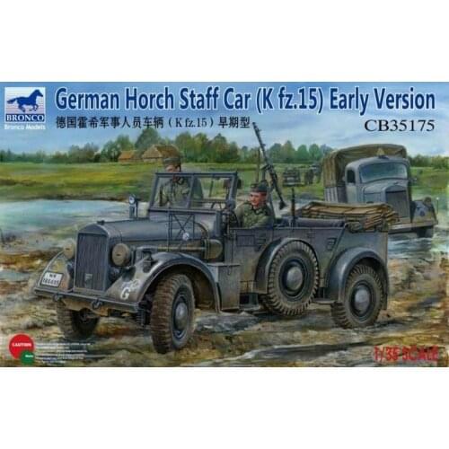BRONCO CB35175 1/35 Mittlerer Einheits PersonenKraftwagen Kfz12 [Early Version] - Scale Model Kit