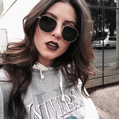 2020 New Retro Round Sunglasses Women Brand Designer Sun Glasses for Women Alloy Mirror Sunglasses Ray Female Oculos De Sol