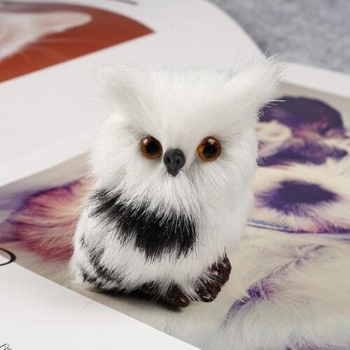 Christmas Lively Owl Animal Tree Hanging Brush Pendant Ornaments Xmas Decor Prop