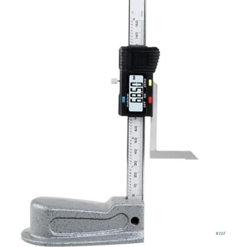 Measure Scriber Vernier Caliper Digital Height Gauge 0-150mm Mini Aluminum Alloy
