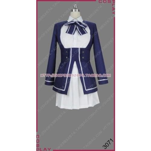 Zombieland Saga Zombie Land Saga Sakura Minamoto Human Form Ver. School Uniform Outfit Dress Anime Cosplay Costume S002