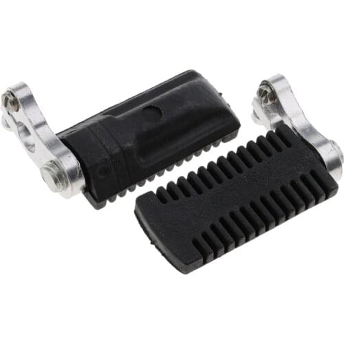 2 PCS Motorcycle Foot Rests Pedals Fashion Style Design Footpegs For 47cc 49cc Mini Pocket Bike Motorcycle Parts