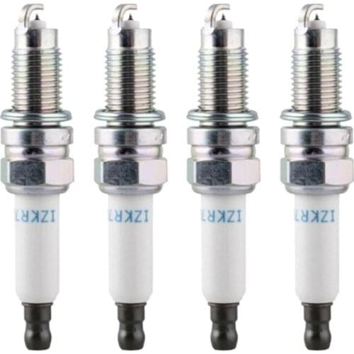 4PCS 101905606A IZKR7B Iridium Spark Plug For Audi A3 TT Porsche Eos Touareg 3.2 Cayenne Golf Phaeton Volkswagen 0242135510