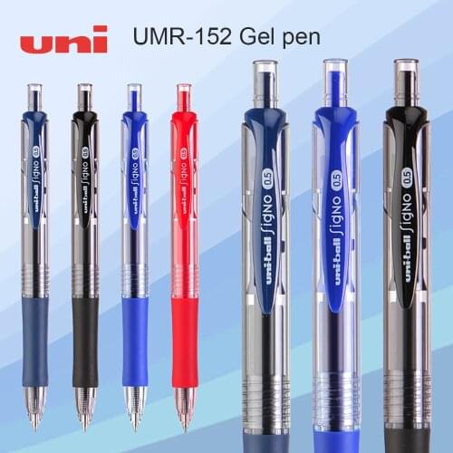 6 Pcs/Lot Uni-Ball Signo UMN-152 Retractable Gel Ink Pen 0.5 mm