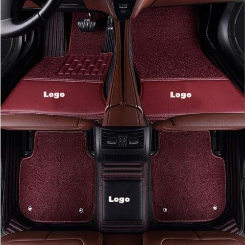 Custom car floor mat for Mitsubishi Pajero Sport Outlander Grandis ASX LANCER GALANT Eclipse Cross car accessories automobile