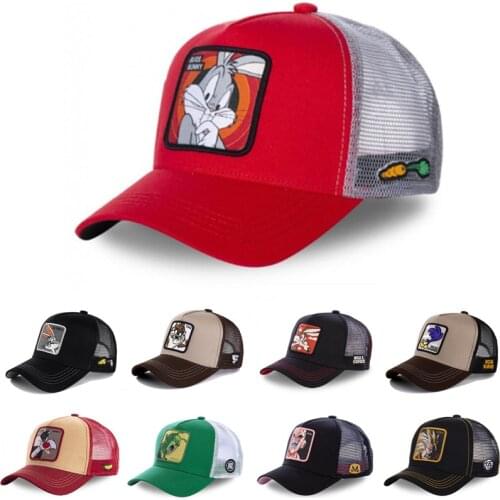 New Brand 62 Styles Disney Minnie Mickey Snapback Cotton Baseball Cap Men Women Hip Hop Dad Mesh Hat Trucker Hat Dropshipping