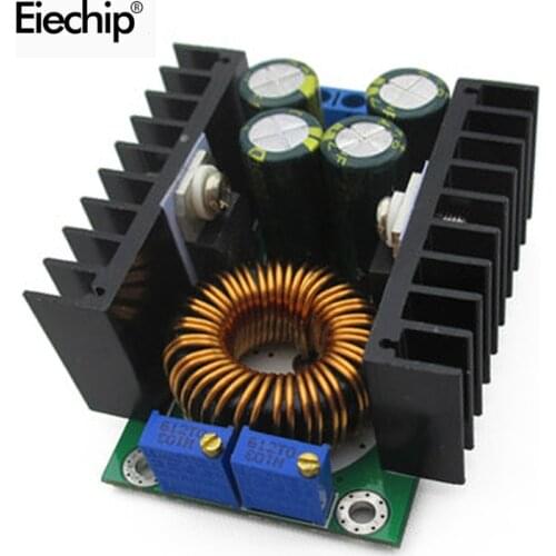 DC-DC Adjustable Step Down Power Supply 12A 24V To 12V CC CV Adjust Boost Converter DC DC Step-Down Driver Buck Converter Module