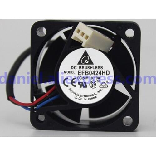 Delta EFB0424HD 4020 24V 0.1A 4 cm/4CM 2/3 line double ball converter fan
