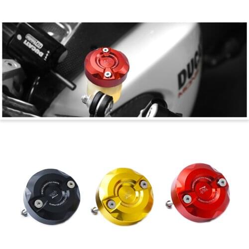 For Ducati Supersport 939 Hyperstrada 821 939 1100 Motorcycle Front Brake Fluid Reservoir Cover Cap Accesorios De La Motocicleta