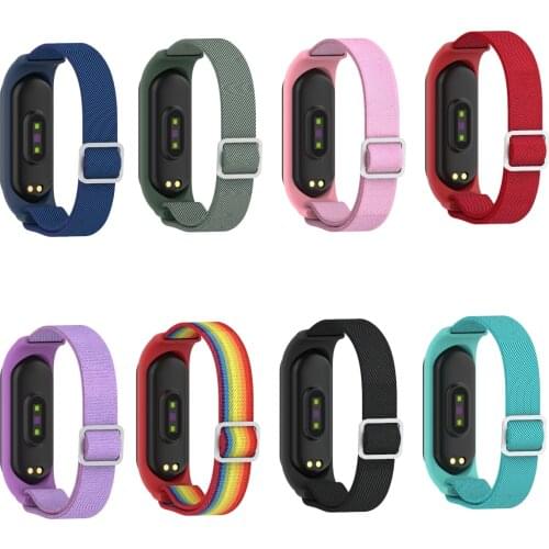 Hot sale Nylon watch band For Xiaomi MiBand 6 5 4 Strap For Miband 5 wrist band Smart watchband Accessories