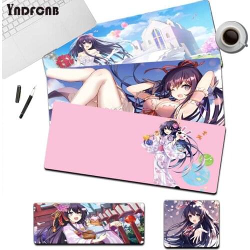 YNDFCNB Tohka Yatogami DATE A LIVE High Quality Laptop Gaming Mice Mousepad Size for Deak Mat for overwatch/world of warcraft