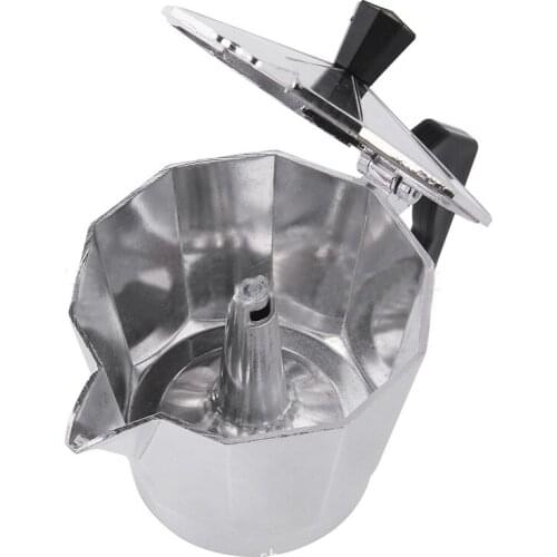 1/3/9/12 Cup Coffee Maker Moka Percolator Stove Top Espresso Latte Stainless Pot