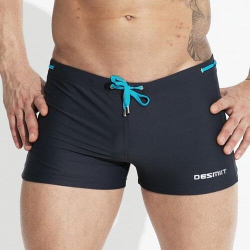 U convex pad 9 color Beach wear shorts Men Swimwear Men Swim wear Boxer Trunks Sport swimsuit men maillot de bain homme 505