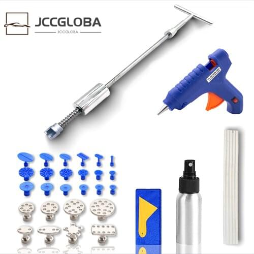 Metal Car body Dent Removal Tool Dent Repair Puller Kit Slide Hammer Suction Cups For Hail Damage Car Dent Repair Tool