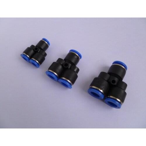 Pneumatic manufacturers pneumatic element quick - release joints plastic joints quick connector quality Y - type three - way PY