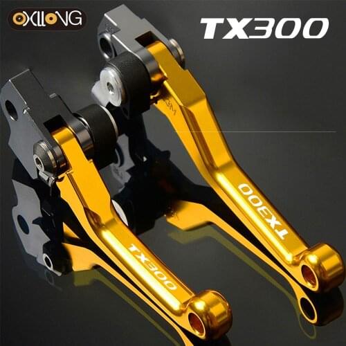 CNC Motorcycle DirtBike Handlebar Motocross dirt bike Pivot Brake Clutch Levers FOR HUSQVARNA TX300 TX 300 2017 2018 handbrake