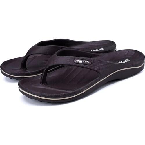 Summer Flip-flops Mens Slippers Non-slip Lightweight Mens Summer Slipper Large Size Quality Flip Flops Men Shoes 2021 TX437