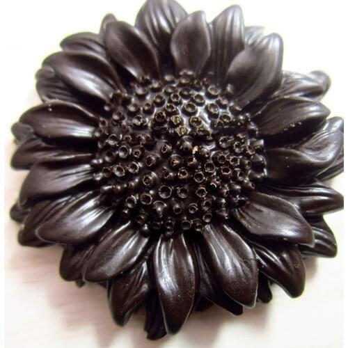 Sunflower Silicone Molds Soap Mold Flowers Silicone Soap Molds Flowers Silica Gel Die 3D Aroma Stone Moulds 3d Candle