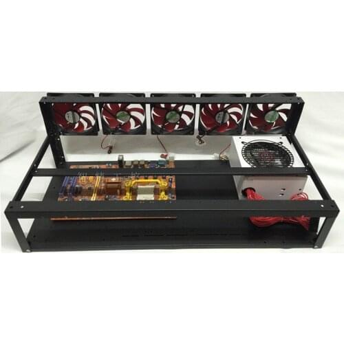 Support 12 graphics card Studio bracket graphics card rack 12 card overlay rack open computer bracket