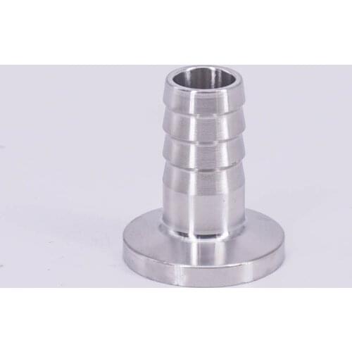 12.7mm 1/2" Hose Barb x 0.5" Tri Clamp SUS 304 Stainless Steel Sanitary Tri-Clamp Hosetail Coupler Fitting Home Brew