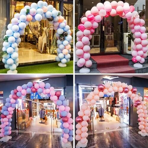 1 Set Wedding Birthday Party Decorations Balloons Arches Stand Holder Christmas Home Decor Portable Reusable Balloon Arch Frame