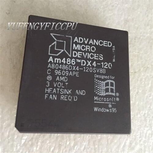 A80486DX4-120SV8B Antique cpu collection testimony of history antique computer accessories