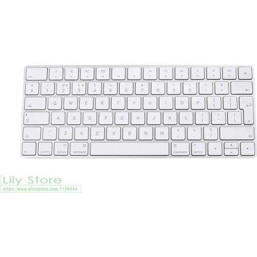 For Apple Magic Bluetooth Wireless Keyboard Protector New Magic Keyboard Cover Skin European EU Keyboard Layout Silicone Skin