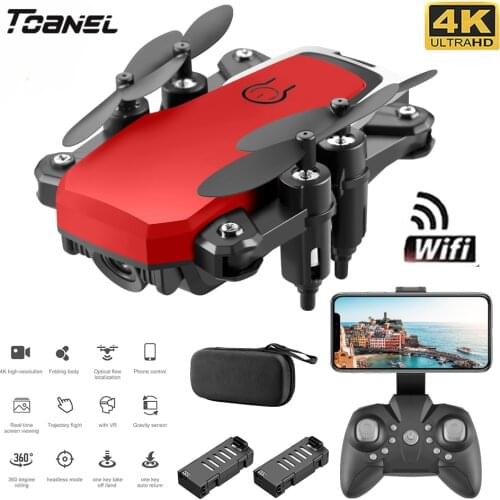LF606 RC Drone UAV 4K HD with Camera Quadrocopter Mini 606 Remote Control Helicopter One-Key Return WIFI Foldable Quadcopter Toy