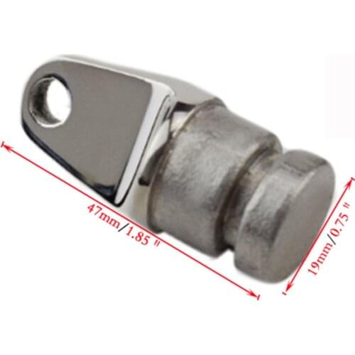 EYE END Bimini Boat Hardware 316 Stainless Steel Fitting - Top Inside 7/8"