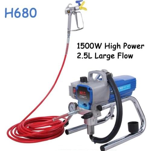 H680/H780 High Pressure Airless Spray Machine Professional Airless Spray Gun Airless Paint Sprayer Wall spray Paint sprayer 220V