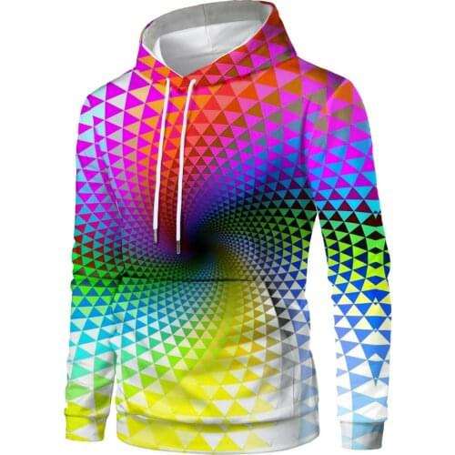 New Mens Vortex Hoodie 3D hoodie men and women paint spots 3D printed long sleeve hat jerseys street pullover tops Streetwear