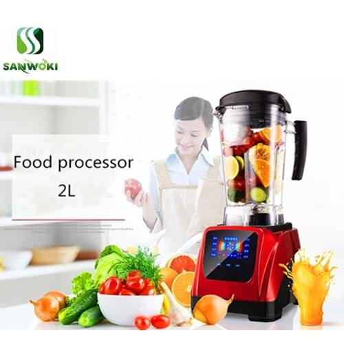 Multifunction 2L BPA free smoothies making machine dumpling meat grinding machine grains milling machine food processor juicer