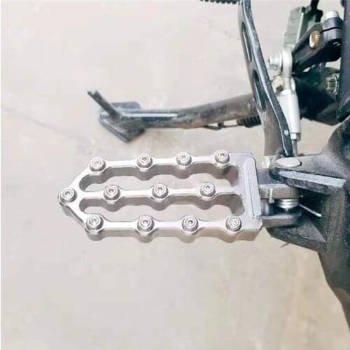 Motorcycle Latest high quality Front Foot Pegs Rests Rider Footrests For Kawasaki NINJA400 NINJA 400 2018 2019 2020 2021