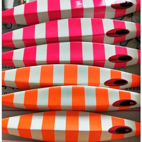 New Japan slow jigging deep fishing lure lead jig lure glow in dark 800g boat fishing lure