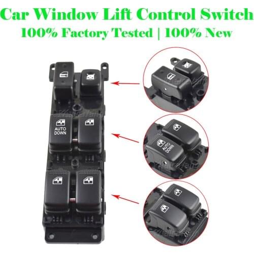 New For Hyundai Elantra Kia Sonata Optima Sedona Power Master Window Control Switch 93575-2D000 93580-3D000 935803D000
