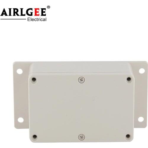 120 * 81 * 65mm ABC plastic ip65 waterproof junction box with hanging ears hot outdoor electrical connection box