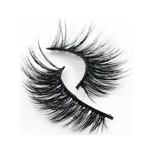 New 5D Mink Eye Lashes Fluffy Handmade Thick Soft Eyelash Extension Popular Natural Long False Eyelashes Makeup 5D-W26
