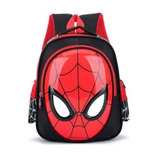 MARVEL SPIDERMAN Backpacks Super heroes New School Bag 3D stereo Children Boys Kindergarten Backpack Kids Children Cartoon Bags