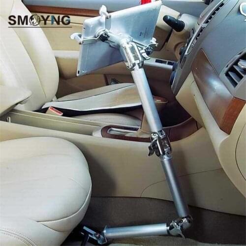 SMOYNG Multifunction 4-10 Inch Tablet Phone Holder Stand 360 Degree Flexible Scalable Arm for IPhone Ipad Holder Lounger Bracket