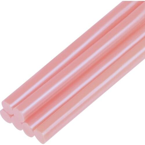 Uxcell 6pcs/lot 7mmx100mm Hot Melt Glue Sticks Mini Hot Glue Sticks Heating for Glue Gun Repair Tools Accessories