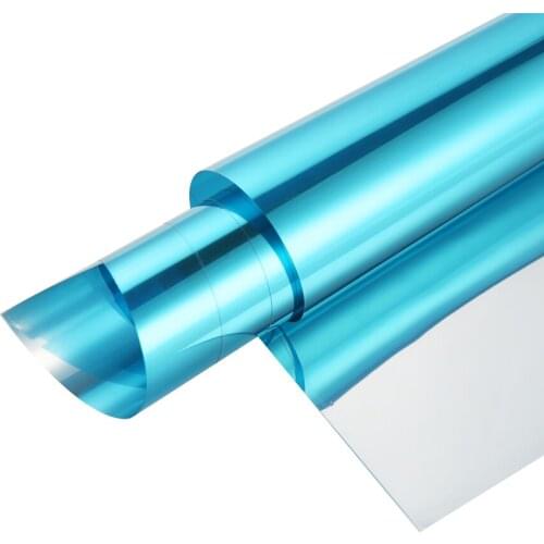 1.52*30m Window Film Privacy One Way Mirror Reflective Film, Adhesive Heat Control Anti UV and Waterproof Window Tint Sunshade