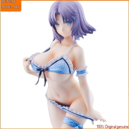 100% Original:Anime Senran Kagura YUMI Bikini 1/7 Sexy girls Anime PVC Action Figures toys Anime figure adult Model doll Gifts