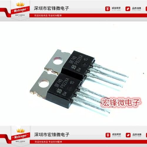 100% Original New In Stock IRF740PBF TO-220 10A/400V/550mohm IRF740 (5pcs/lot