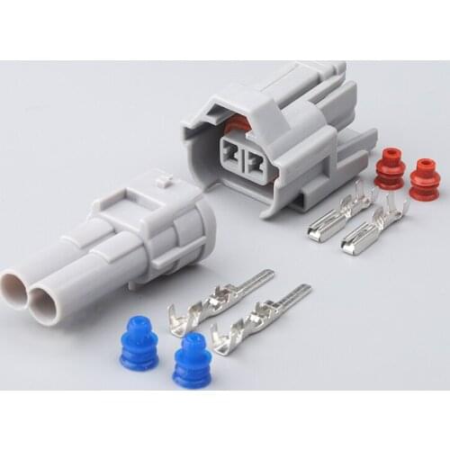 2Pin Sumitomo male female Nippon Denso fuel injector wire connector 6189-0060 6180-2405