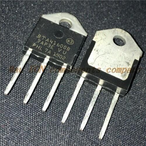 5PCS/LOT BTA41-600B BTA41-600 TO-3P TO3P BTA41600B New original In Stock