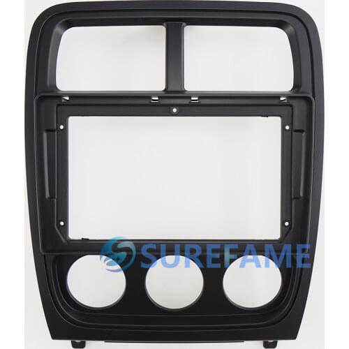 9 inch Car Fascia Radio Panel for DODGE CALIBER 2009-2012 Dash Kit Install Facia Console Bezel Adapter 9inch Plate Trim Cover